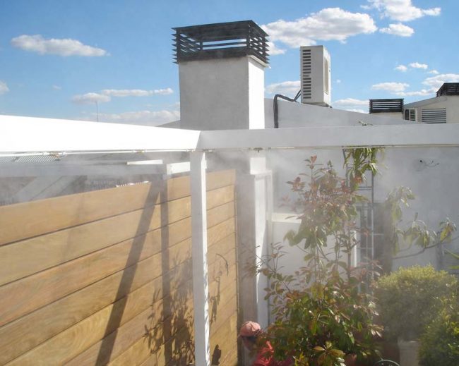 Atico con Sistema de Nebulizadores Alcorcon