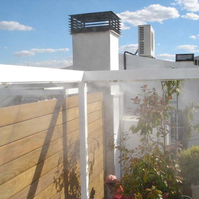 Atico con Sistema de Nebulizadores Alcorcon