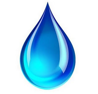 Ilustración de una gota de agua utilizada en la guía sobre filtración para nebulizadores